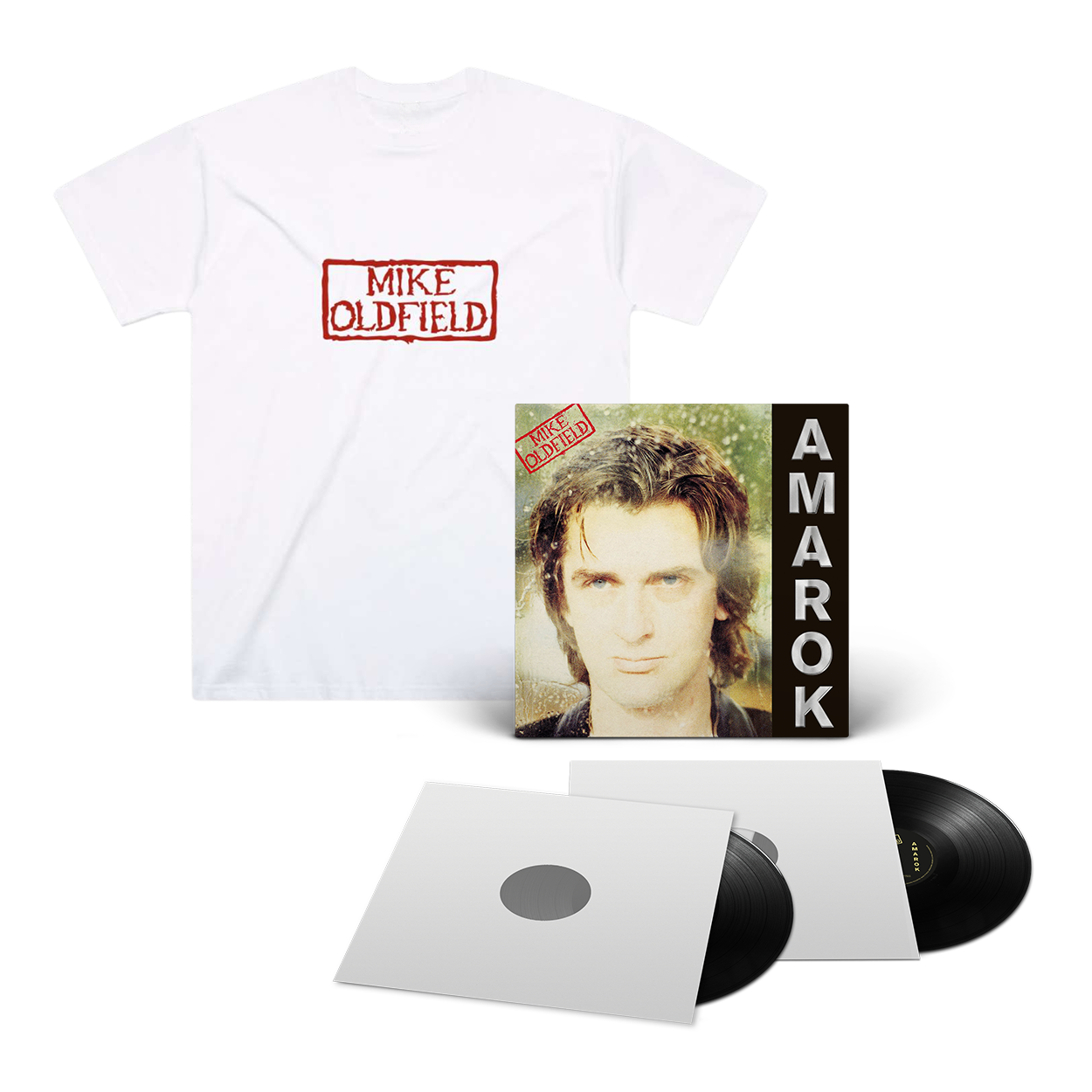 Amarok HSM Vinyl 2LP + Mike Oldfield T-shirt